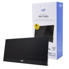 Resigilat : Antena DVB-T2 PNI TV801 cu amplificator, pentru semnal TV digital 30dB foto