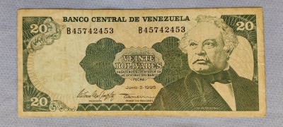 Venezuela - 20 Bolivares (1995) foto