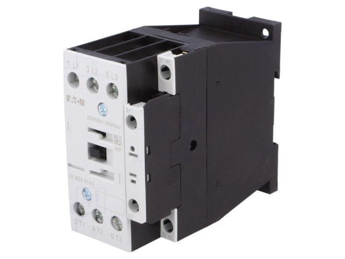 Contactor 3P 32A 230VAC NO+NC