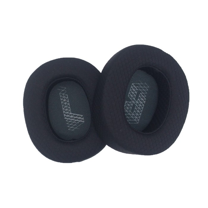 Set 2 bureti TXE pentru casti JBL E65BT / E65BTNC Duet NC / Live 650BTNC / Live 660BTNC, Gri, Plasa, Spuma cu memorie