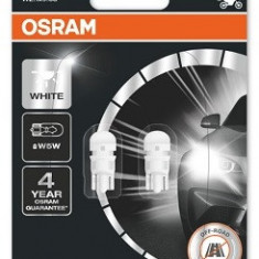 Set 2 Buc Led Osram W5W 12V 0,8W W2,1X9,5D 6000K Alb LEDriving SL 2825DWP-02B