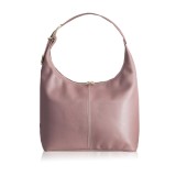 Cumpara ieftin Poseta Dama Serena Blush Piele Naturala, Tip Tote, Curea Ajustabila, Accesorii Aurii - Made in Greece