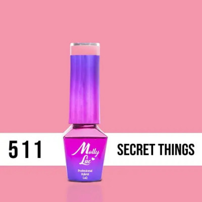 Lac gel MOLLY LAC UV/LED gel polish Miss Iconic - Secret Things 511, 5ml foto