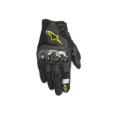 Manusi moto Alpinestars SMX-1 Air V2 negru / verde neon