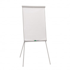 Flipchart Magnetic cu Trepied, Dimensiuni Tabla 70x102 cm, Inaltime Ajustabila, Tabla Magnetica Alba, Tabla pentru Prezentari foto