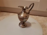 mic vas metalic vechi vintage de colectie