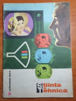 stiinta si tehnica octombrie 1964-universitatea din bucuresti 100 ani activitate foto