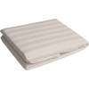 Cearsaf de pat cu elastic din damasc, densitate 130 g/mp, Bej, 180/200cm