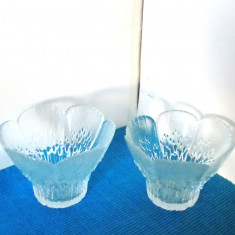 Cupe desert cristal set 2 buc. - Heina - design Pertti Kallioinen, Lasisepat