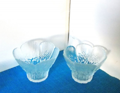 Cupe desert cristal set 2 buc. - Heina - design Pertti Kallioinen, Lasisepat foto