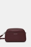 MICHAEL Michael Kors poșetă de piele culoarea bordo, 32F5SJ6C5L