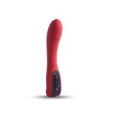 Vibratoare clasice - Toyz4Lovers Eleganta Iubire Dulce Vibrator Rosu Membru Flexibil si Suprafata Catifelata