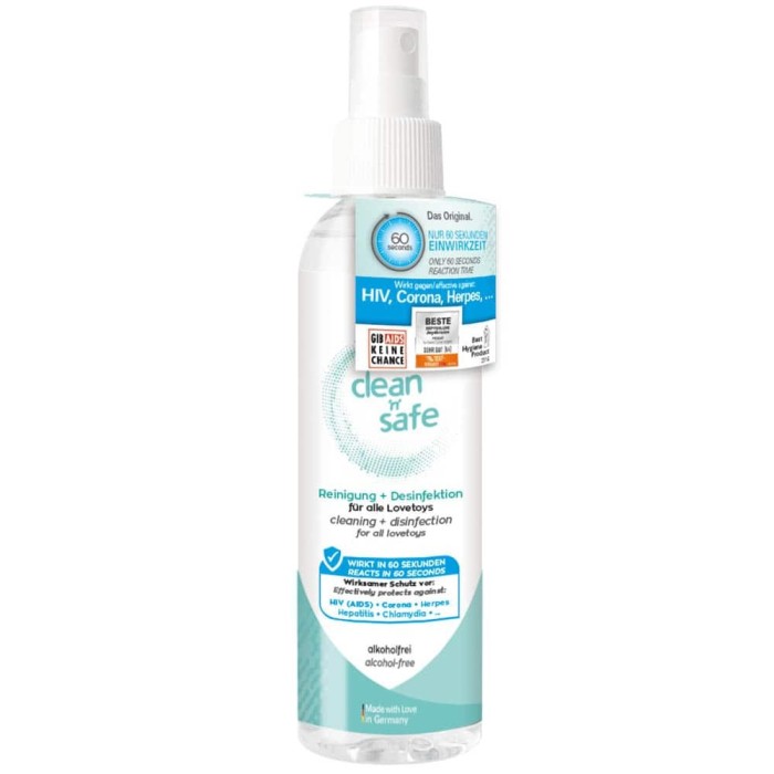 Clean N Safe - Spray Dezinfectant Jucării Sexuale 200 ml