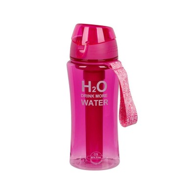 Sticla de apa Sport cu maner si acumulator de Gheata, 480 ml, Fucsia, ATU-083027 foto