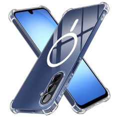 Husa silicon Samsung Galaxy A17 5G A17 4G Techsuit - Shockproof Clear Silicone MagSafe Clear