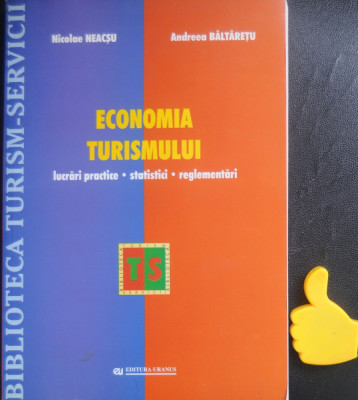 Economia turismului Lucrari practice Statistici Reglementari Nicolae Neacsu foto