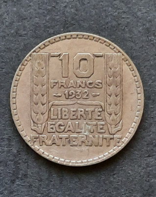 10 Francs 1932, Franta - A 3022 foto