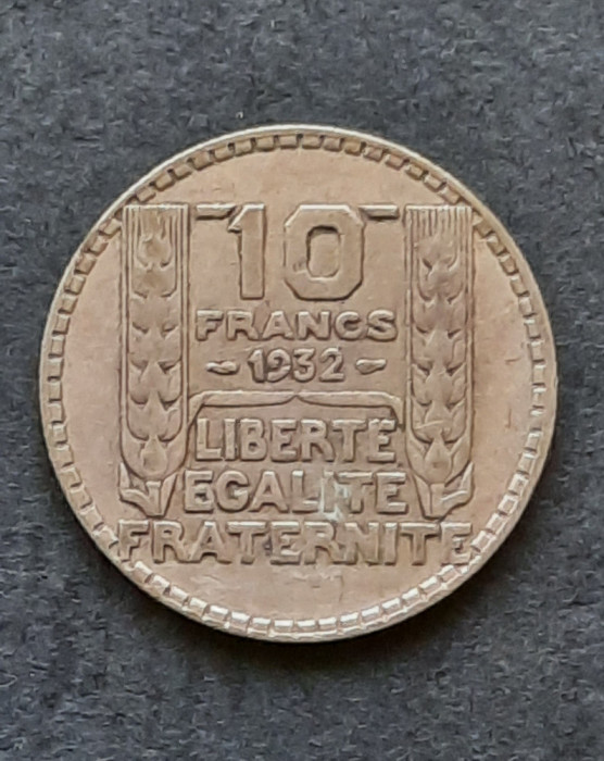10 Francs 1932, Franta - A 3022
