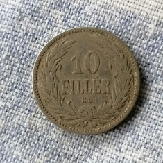 MONEDA-10 FILLER 1893- UNGARIA