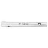Cheie tubulara dubla tip teava Topex 10 x 11 mm pentru strangere