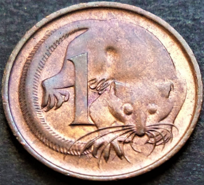 Moneda exotica 1 CENT - AUSTRALIA, anul 1971 * cod 4356 A = UNC foto