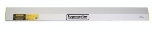 Dreptar din aluminiu cu margine tesita 3 m Topmaster Profesional foto