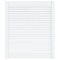 Usa de dulap design lambriu, alb, 69x59,4 cm, lemn masiv pin
