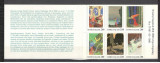 Finlanda.1990 100 ani nastere R.Koivu-Ilustratii carnet DF.107, Nestampilat