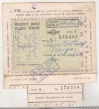 Bnk div CFR - Abonament general cu plata integrala - Cls 1 - 1968