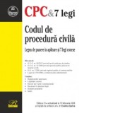 Codul de procedura civila. Legea de punere in aplicare si 7 legi conexe. Editia a 21-a, actualizata la 15 februarie 2026 - Evelina Oprina