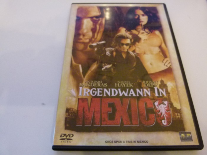 Undeva in Mexic, dvd