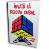 Cub tip Rubik Invata sa Rezolvi Cubul (Carte Explicativa in Limba Romana), jucarie educativa