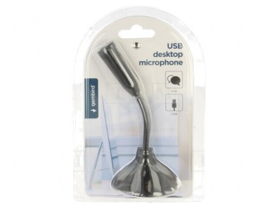 Microfon USB Negru 100Hz-16kHz foto