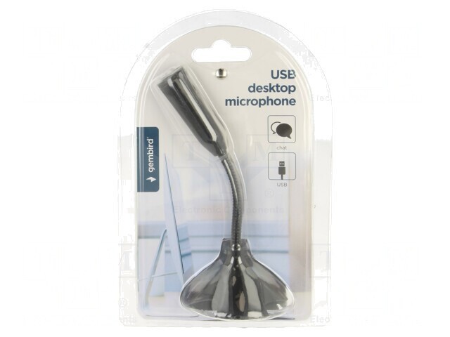 Microfon USB Negru 100Hz-16kHz