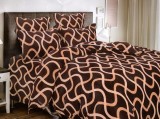 Cumpara ieftin Lenjerie cu elastic 180x200 cm, Wave 6 Piese (Cocolino)