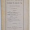 ORPHEUS , REVISTA PENTRU CULTURA CLASICA , NR. 5 , 1925