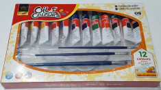 Set de 12 culori in ulei, 12 ml / culoare foto