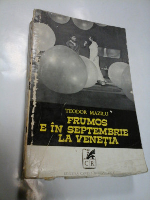 FRUMOS E IN SEPTEMBRIE LA VENETIA - TEODOR MAZILU foto