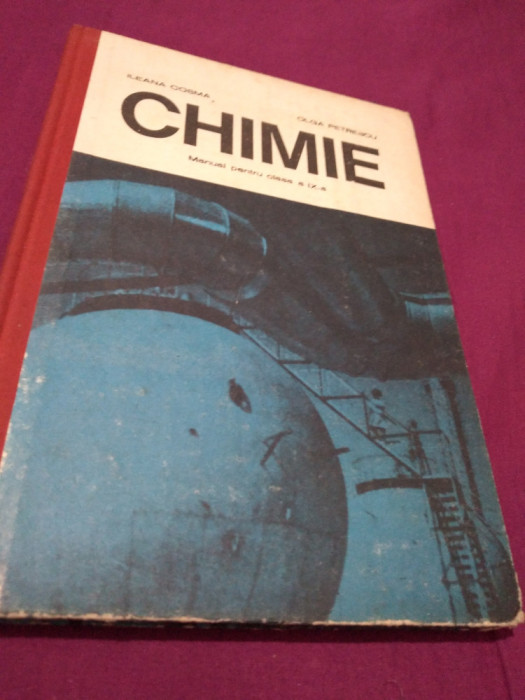 MANUAL DE CHIMIE CLOASA IX ILEANA COZMA 1988