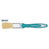Pensula pentru vopsea 25mm maner cauciuc termoplastic Total uz industrial THT84016