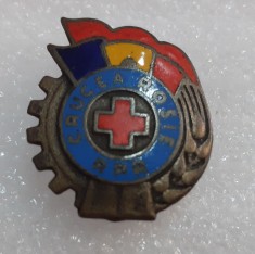 Insigna Crucea Rosie a RPR foto