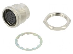 Conector circular HR25 12 PIN soclu mamă 1A