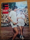 flacara 29 iulie 1972-art. fabrica tractorul brasov,statiunea amara,ilie nastase