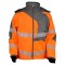 Bluză softshell avertizare portocaliu-gri