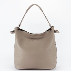 Geanta bej taupe FloraCO Paris cu borseta detasabila F6966 M11