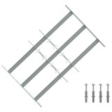 vidaXL Grilaj de Securitate pentru Feronerie cu 3 Bare &Icirc;ncuiate 3 pcs 42031276