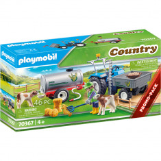 Playmobil Country - Tractor cu rezervor de apa foto