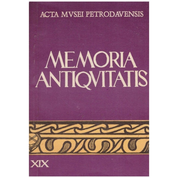 - Memoria Antiqvitatis XIX - 131354