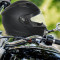 HOMCOM Casca Motocicleta Integrala Viziera Exterioara si Parasolar Slot pentru Bluetooth