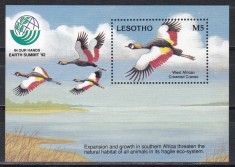 Lesotho 1992 -Conferința ONU pt. Mediu și Dezvoltare, Rio de Janeiro,Colita, MNH